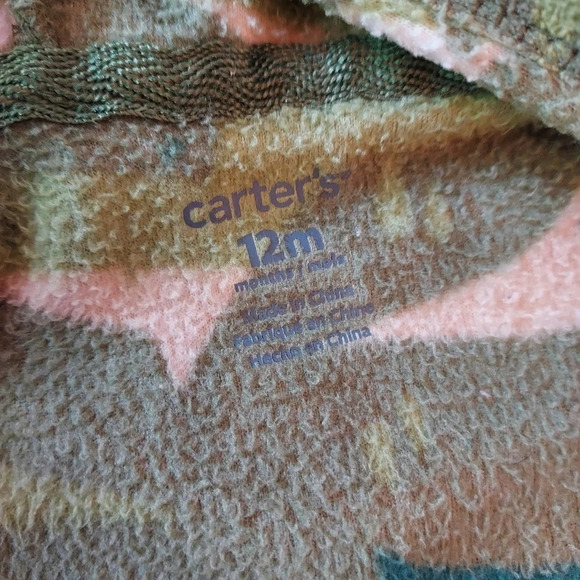 Carter's Baby Boys 3-Piece Camo Mountain Little Jacket Set in Size 12M - Picture 6 of 7